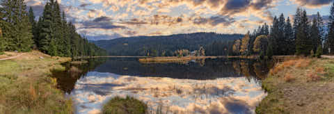 Gemeinde Lohberg Landkreis Cham Kleiner Arbersee (Dirschl Johann) Deutschland CHA